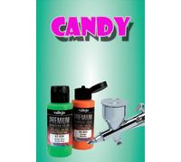 Vallejo Premium Airbrush Acrylic Acrílico 62077 Candy Racng Verde 60ml. Vallejo