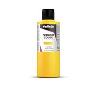 Vallejo-Premium Airbrush Color Botella de Pintura a Base de Agua 200 ml, Amarillo, (63003)