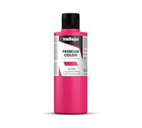 Vallejo : Premium Airbrush Paint : 200ml : Rose Fluorescent