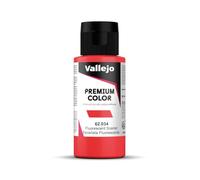 Vallejo - Premium Pintura Acrílica, Escarlata Fluorescente (62034)