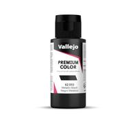 Vallejo - Premium Pintura Acrílica, Negro Metálico (62053)