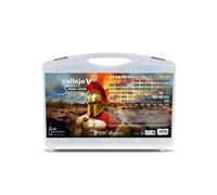 Vallejo - Set de pinturas [72 colores + 3 cepillos + maletín portátil](VAL-70172)