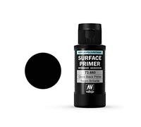 Vallejo Surface Primer 73660 Gloss Black Primer (60ml)