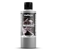 Vallejo Surface Primer Color Imprimación Acrílica Color Gris 200 Ml. Primer de Acabado Mate para Aerógrafo de Secado Rápido y Gran Adherencia para Figuras y Maquetas