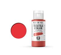 Vallejo Textile Color 40022 Red (Opaque) (60ml)