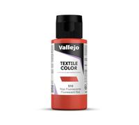 Vallejo Textile Color Fluorescente 510 Rojo 60ml