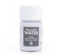 Vallejo Texture Modelo Color Transparent Water - Efecto Agua Transparente 30ml