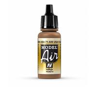 Vallejo US Flat Brown Paint, 17 ml