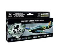 Vallejo VJ71147 "RAF & FAA Fleet Air Arm 4,925.1-114.3 cm Kit de coloración de aire modelo