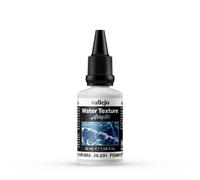 Vallejo Water Texture Acrílico Efecto Agua Espuma Extra Opaca y Nieve 32mL