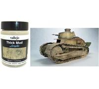 Vallejo WEATHERING Barro Marrón Claro Espeso 200ml 26810 VALLEJO