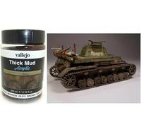 Vallejo WEATHERING Barro Marrón Espeso 200ml 26811 VALLEJO