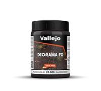 Vallejo Weathering Effects Pintura Acrílica Ruso de Grosor de Barro Acabado Realista, 200ml. para Simular Texturas de Barro u Oxido para Modelismo