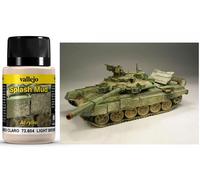 Vallejo WEATHERING Splash De Barro Marrón Claro 40ml 73804 VALLEJO