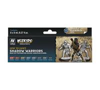 Vallejo Wizkids Premium Game Color Juego de pintura básica modelo acrílico a bas