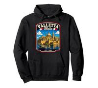 Valletta Malta Vacaciones La Valeta Viaje Familiar La Valeta Sudadera con Capucha