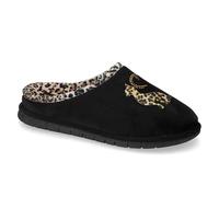 Valleverde 62110 - Chanclas de invierno para mujer con plantilla extraíble, Negro , 38 EU