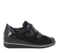 Valleverde A25s Zapatillas de cuña para mujer VD205F NEGRO