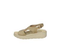 Valleverde Sandalias Mujer 55602 Piel Hielo o Beige, beige, 37 EU