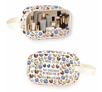 Valley Game Inspired I Have to Go My Chicken Need Me - Bolsa de maquillaje transparente para videojuegos, regalo para amantes del pollo, Need Me C-makeup UK, Bolsa:
