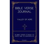 Valley of Hope - 50 Bible Verses to Read, to Write, and to Contemplate