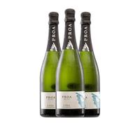 Vallformosa Proa Semi-Seco Semi-Dulce Cava 75 spumoso blanco (Caja de 3 Botellas de 75 cl)