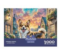 Vallhund Sueco Puzzle 1000 Piezas para Entretenimiento Creativo Clásicos Regalos Obra De Arte Rompecabezas Desafiante Noches De Juegos para Adultos Y Niños 70x50cm/1000pcs