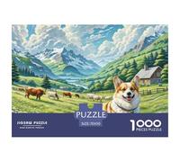 Vallhund Sueco Puzzle 1000 Piezas Pasatiempo Creativo Entretenimento Juego De Habilidad A Partir De 14 Años 70x50cm/1000pcs