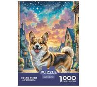Vallhund Sueco Puzzle De 1000 Piezas Obra De Arte De Juego De Rompecabezas Juego De Habilidad Regalos A Partir De 14 Años 70x50cm/1000pcs