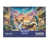 Vallhund Sueco Puzzle Imposible,desafío for Adults Entretenimiento Creativo 1000 Piezas Obra De Arte De Juego De para Adultos, Regalos A Partir De 14 Años 70x50cm/1000pcs