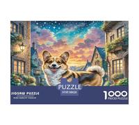 Vallhund Sueco Puzzle Imposible,desafío for Adults Juego Educativo 1000 Piezas Obra De Arte De Juego De para Adultos, Regalos A Partir De 14 Años 38x26cm/1000pcs