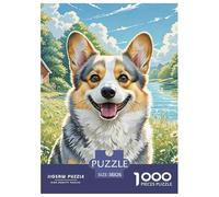 Vallhund Sueco Rompecabezas De 1000 Piezas para Adultos Clásicos Juguetes Desafiantes Pintura Obra De Arte De Juego Familiar 38x26cm/1000pcs