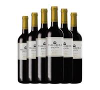 Vallobera Tempranillo Rioja Crianza Media Botella 37 cl Vino tinto (Caja de 6 Media Botella de 37 cl)