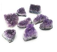 Valmoni Sport Drusa de Amatista Calidad Extra de Brasil Conjunto de Piedra Gema Paz Piedras Puntas Amatistas (De 40g a 100g)