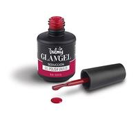 Valmy GlamGel Gel Polish UV/LED - Esmalte de Uñas Semipermanente Profesional de Colores de Moda de Larga Duración, Secado Rápido y Brillo Intenso para Lámparas UV o LED (Seducción) (15 ml)