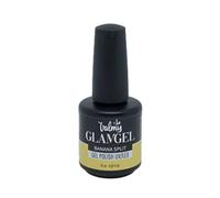 Valmy GlamGel Gel Polish UV/LED - Esmalte Semipermanente para Uñas Profesional de Larga Duración, Manicura, Pintauñas Permanente Secado Rápido y Brillo Intenso, Lámparas UV o LED (Banana Split)(15 ml)