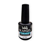 Valmy GlamGel Top Coat No Wipe Semipermanente Gel Polish UV/LED - Sellador de Esmalte Semipermanente con Abrillantador para un Acabado Profesional y Duradero (Top Coat) (15 ml)