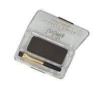 Valmy Sombra de Cejas Perfect Finish con Aplicador Angular - Aplicador Profesional y Natural de Larga Duración para Cejas Poco Pobladas (Oscuro)