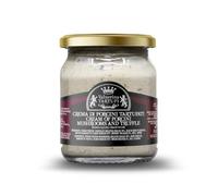Valnerina Tartufi Crema de Porcini (Boletus, Setas) Trufada | Salsa de Pasta, Risotti, Carne, Pescado, Bruschette de Setas y Trufa Blanca | Jarrón 45 gr.
