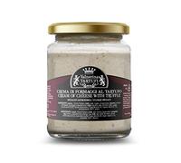 Valnerina Tartufi Crema de Queso y Trufas | salsa para aperitivos, pasta, risotti, carne, pescado, bruschette de queso y trufa blanca | jarrón de 90 gr.