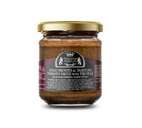 Valnerina Tartufi Salsa Lista con Trufa Negra Verano | Salsa Preparada para Pasta | Especialidad Gastronómica | Jarrón 180 gr.