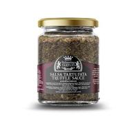 Valnerina Tartufi Salsa Trufa Tartufata Receta Original | Setas Champiñón, 10% Trufa Negra de Verano | Jarrón 90 gr.