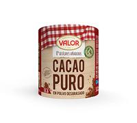 Valor, Cacao Puro en Polvo Desgrasado - 250 g