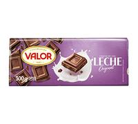 Valor - Chocolate con Leche 35% Cacao, Tableta Sin Gluten, 300 g