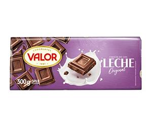 Valor - Chocolate con leche original 35% cacao - Sin Gluten - Chocolate con leche original valor - Apto para Celiacos - 300 Gramos