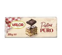Valor - Chocolate Puro para Postres y Repostería, 200 g