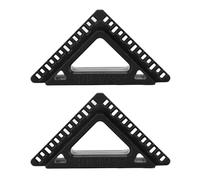 Valor de puertas y ventanas revelan herramienta de alta precisión plástico liviano 2pcs establecido para proyectos profesionales de carpintería