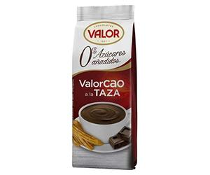 Valor - Valorcao a la Taza - Cacao en Polvo - 0% Azúcares Añadidos - Sin Gluten - Ideal para Acompañar con Churros 200 Gramos