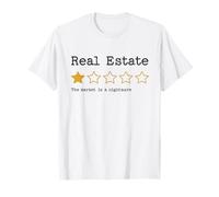 Valoración de una Estrella de Nightmare del Mercado inmobiliario Camiseta