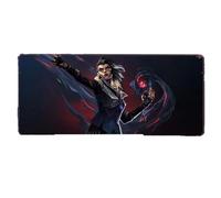 Valorant Fade-XXL Speed Gaming Mouse Pad -900 x 400 mm - Alfombrilla de mesa de gran tamaño - precisión mejorada y base de goma de velocidad para un agarre estable en superficies lisas - Alfombrilla